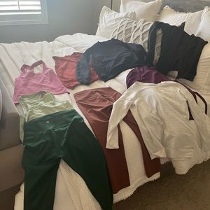 Lot of lululemon size 6 clothing